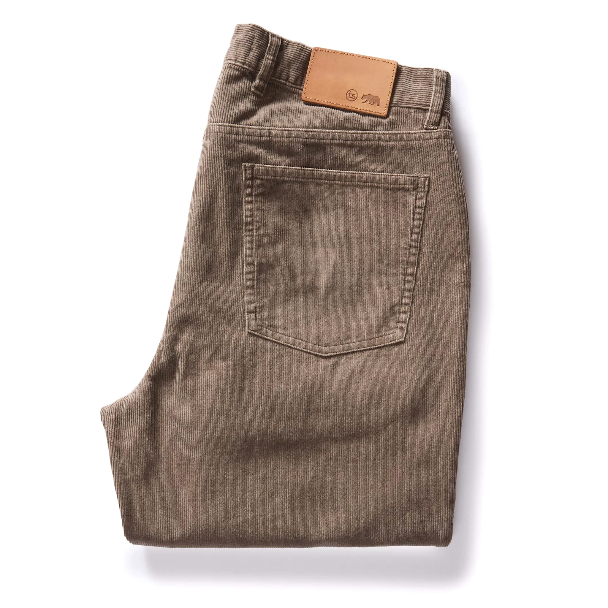 The Democratic All Day Pant in Morel Cord