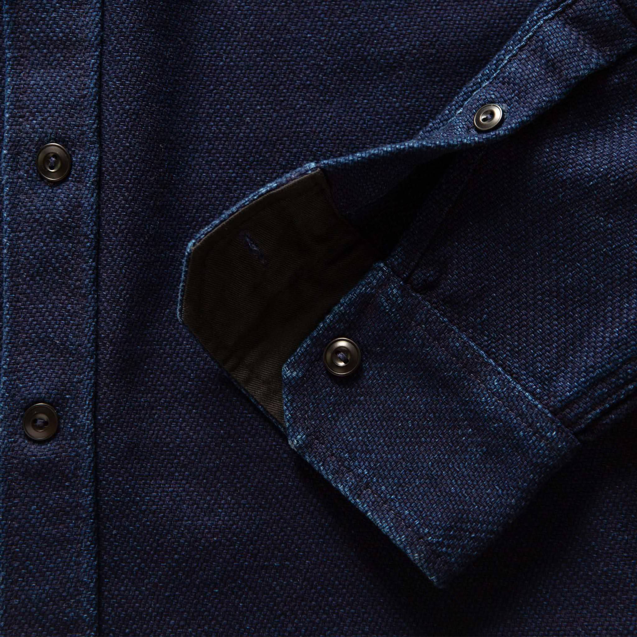 The Division Shirt in Indigo Twill