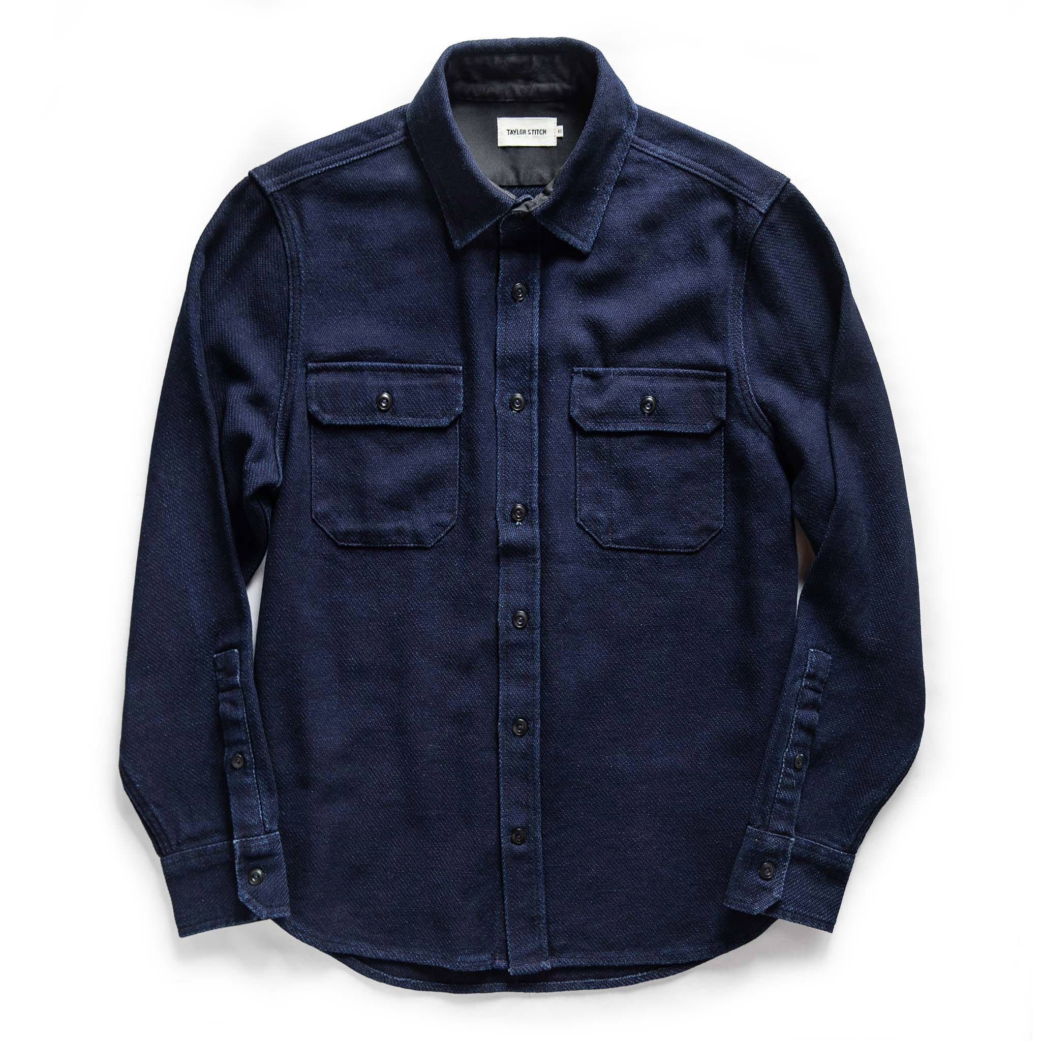 The Division Shirt in Indigo Twill