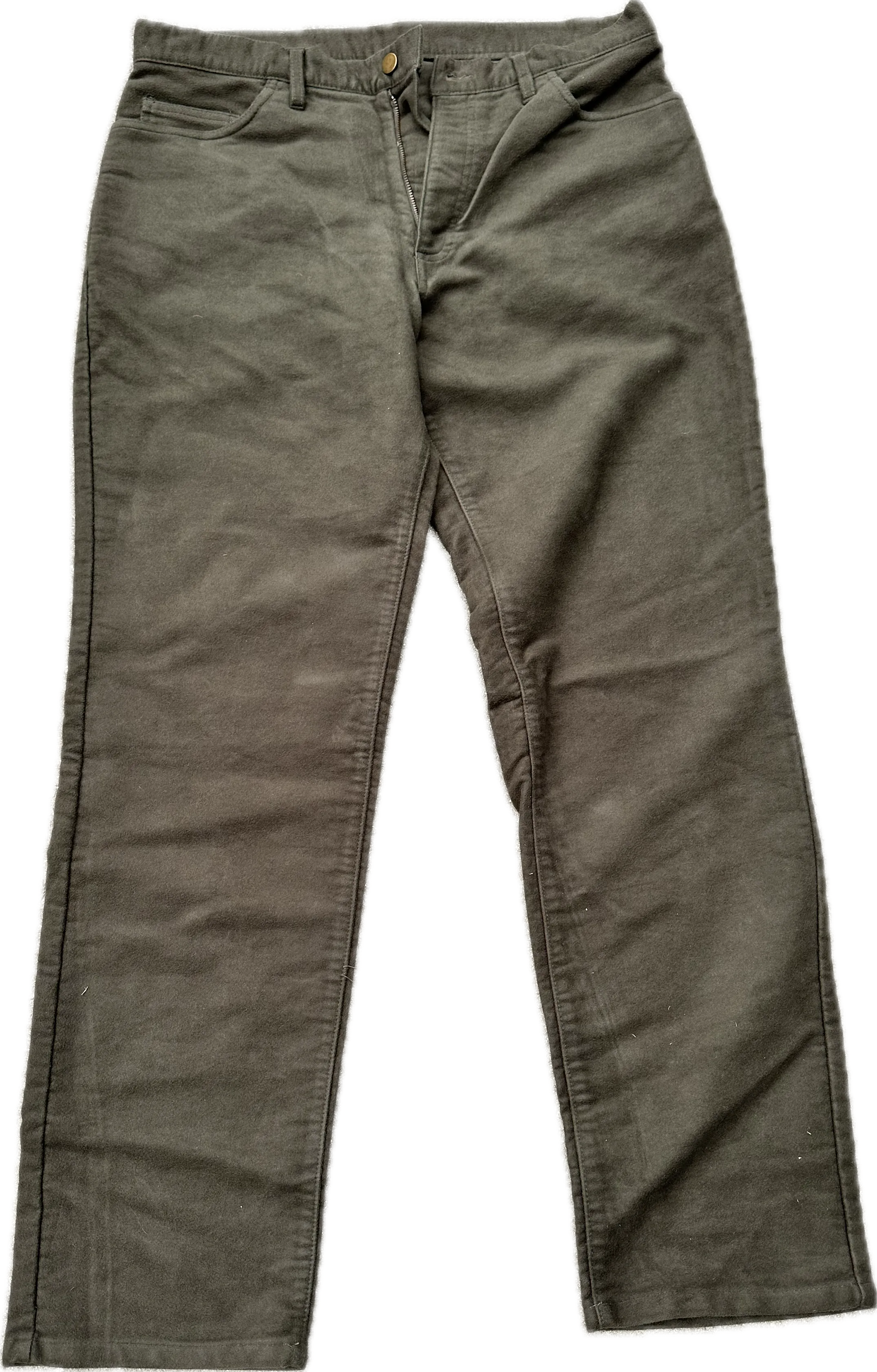 THE GENTLEMEN: Michael’s CORDINGS Green Hunting Pants (34)