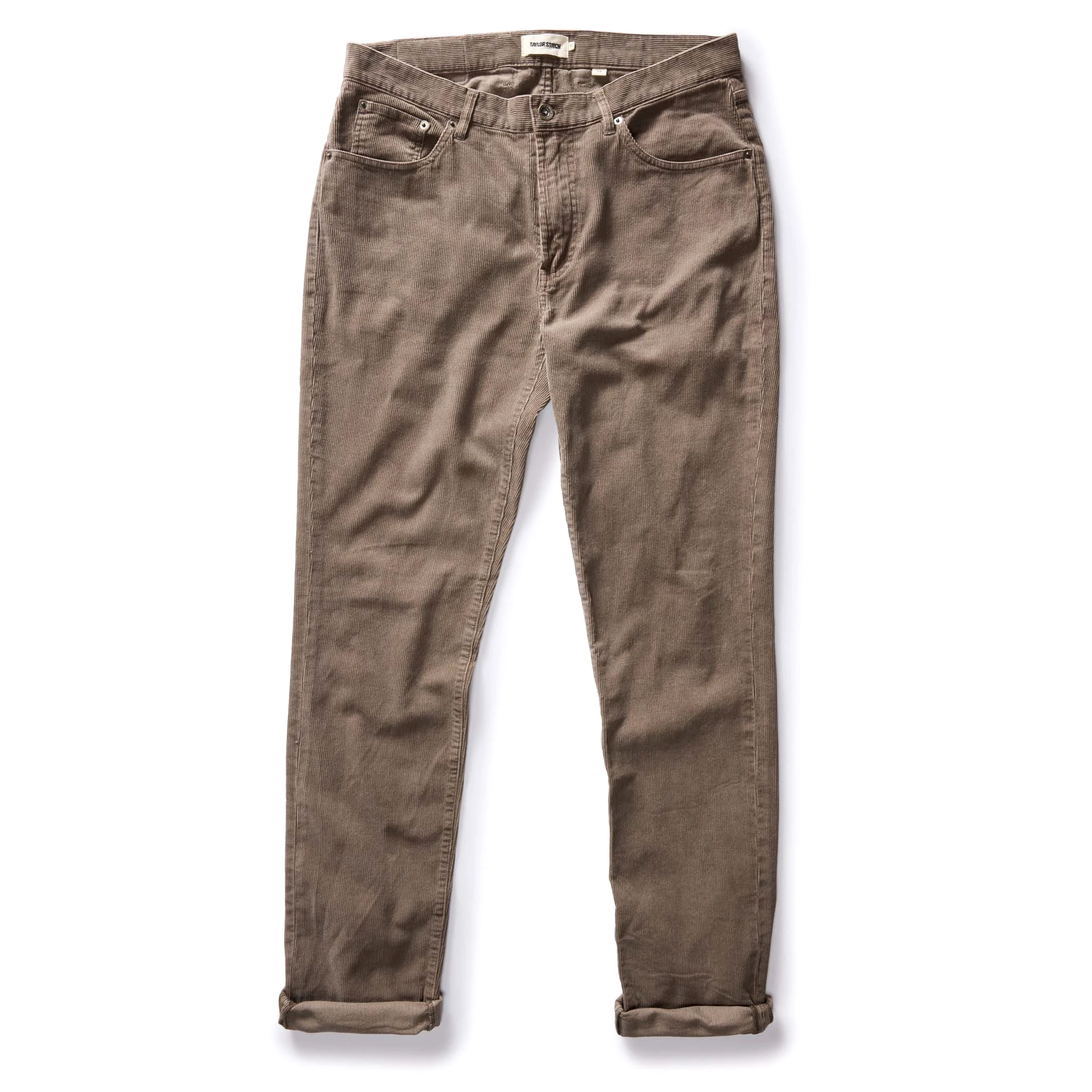 The Slim All Day Pant in Morel Cord