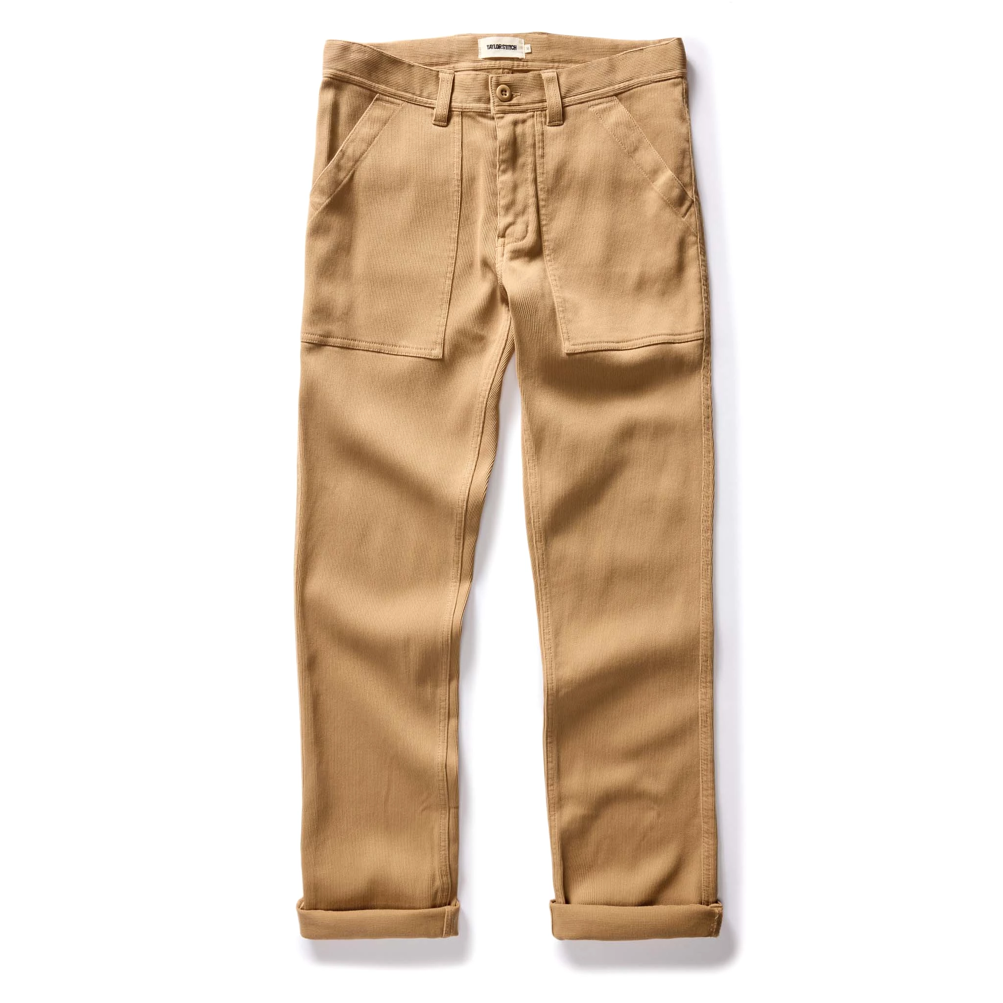 The Trail Pant in Light Khaki Bedford Cord