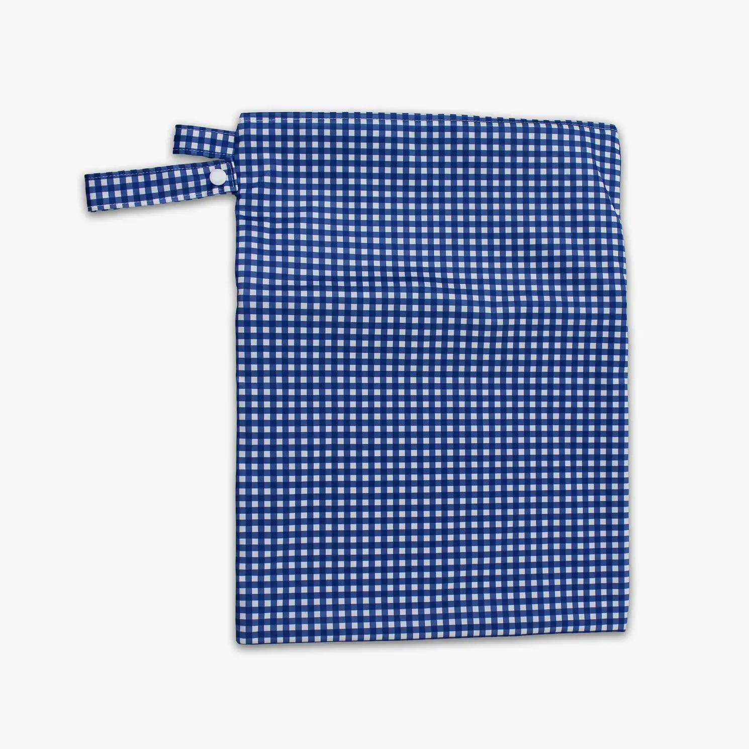 Tyoub Waterproof Stay-dry Zip Wet Bag– Blueberry Gingham Check