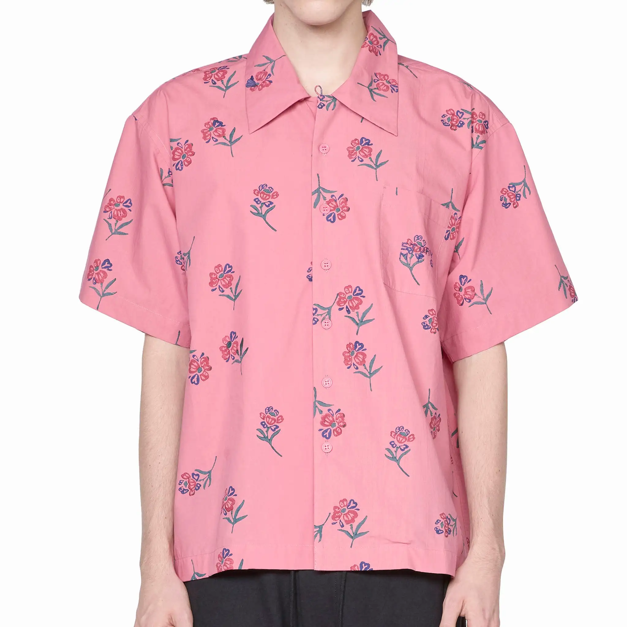 Uniform Shirt Farmhouse Floral