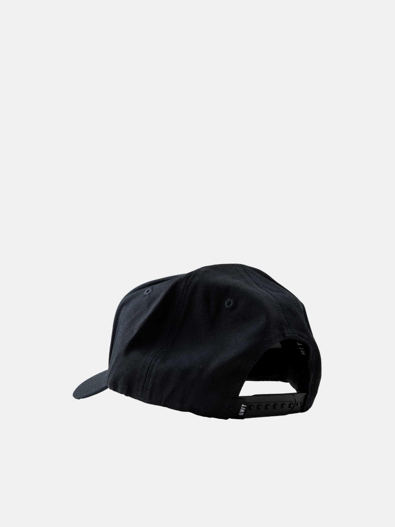 Unit Frontline Snapback - Black