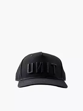 Unit Tailor Snapback - Black