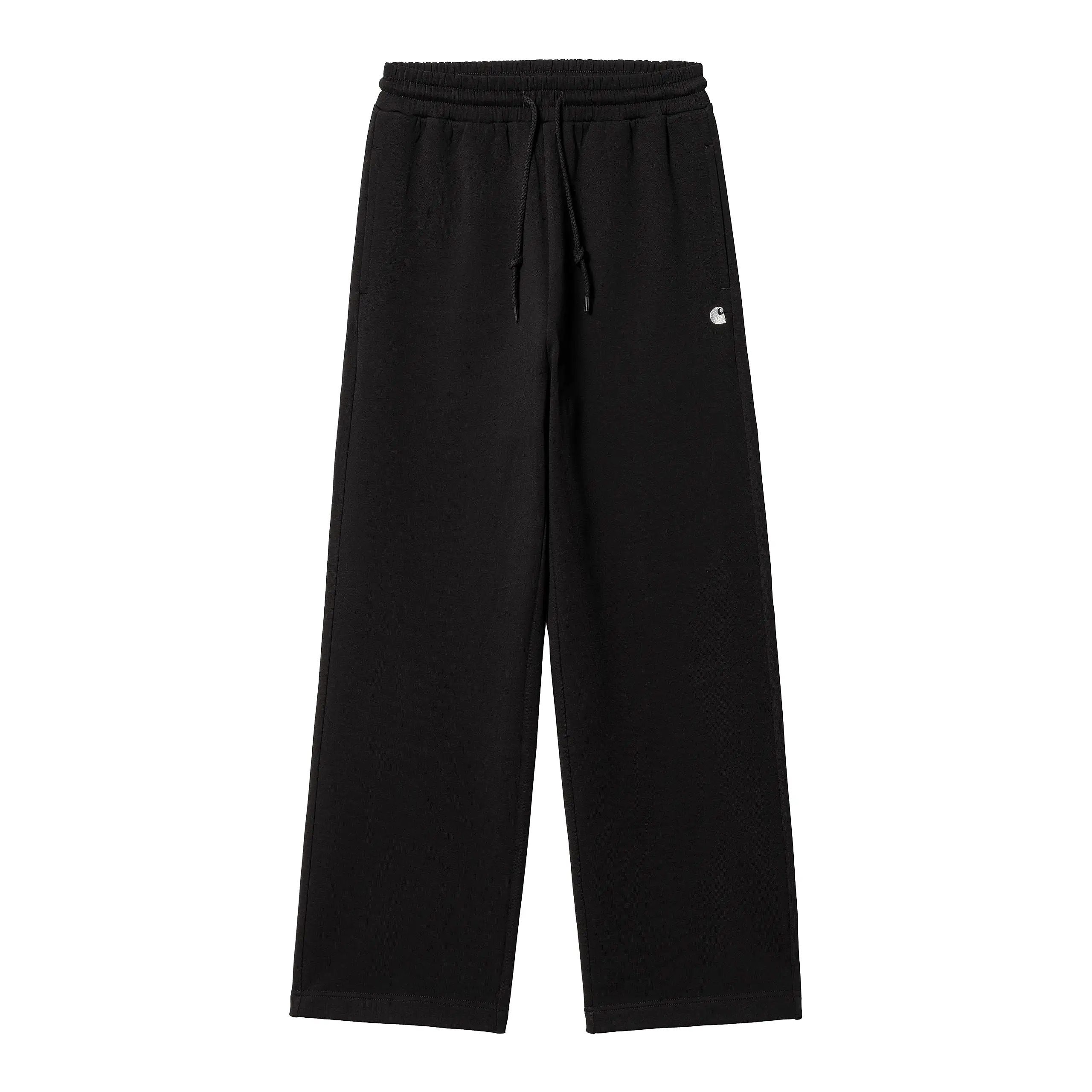 W' CASEY SWEAT PANT BLACK / SILVER