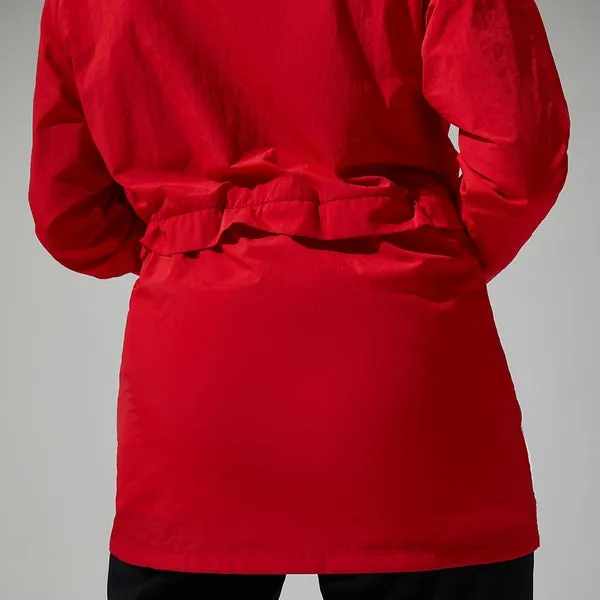 Women's Milham Windproof Jacket - Red