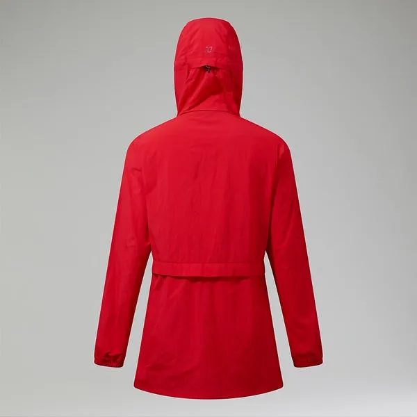 Women's Milham Windproof Jacket - Red