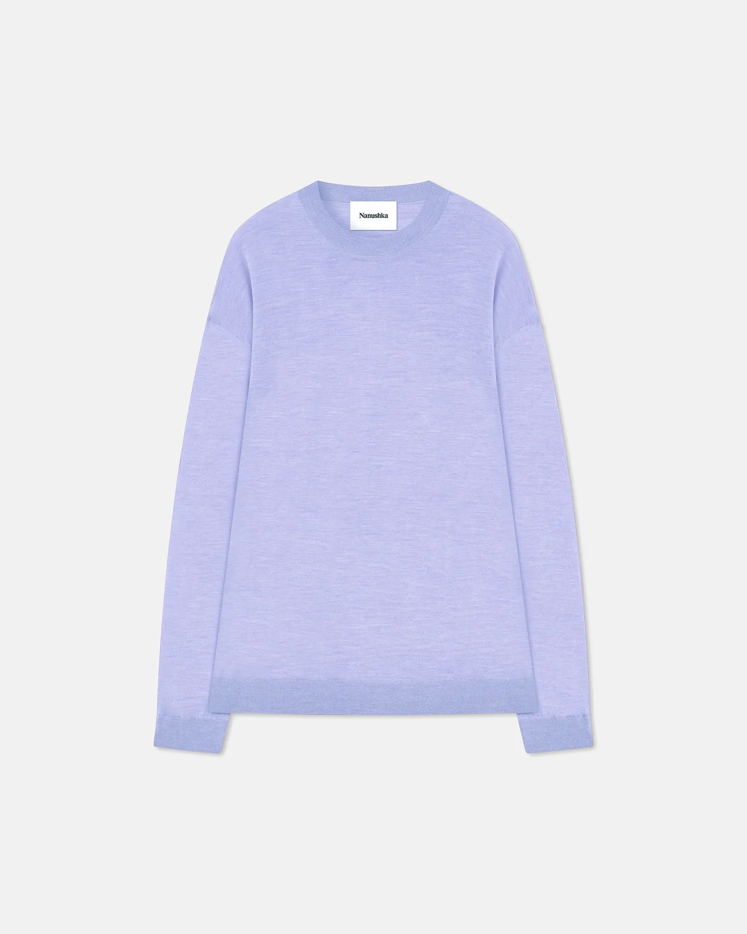 Yossi - Sale Merino Wool Sweater - Lilac Pf23